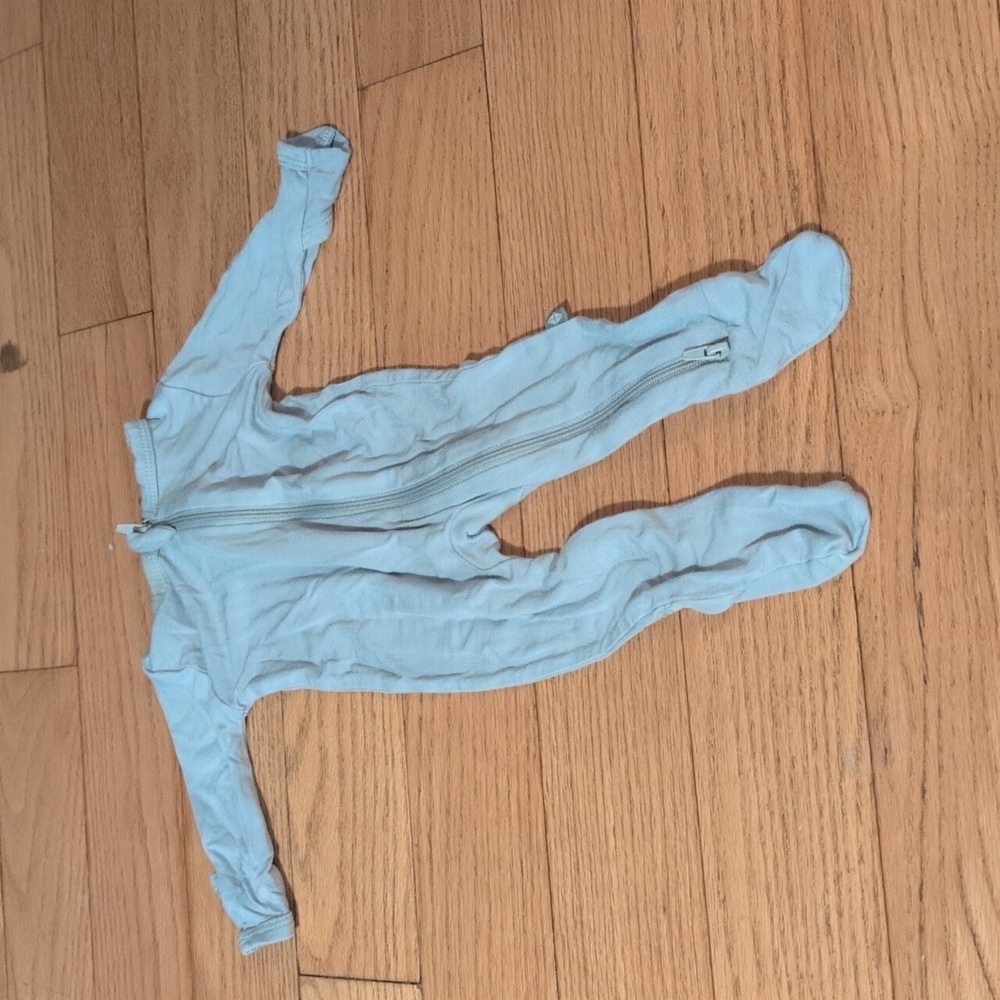 Kyte Baby Grey Bamboo Footie